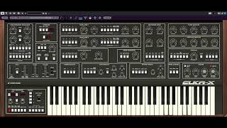 Quick fun with Cherry Audio Elka-x