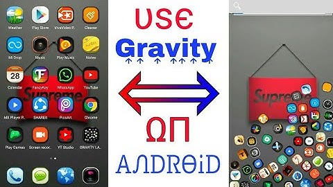 HOW TO CHANGE ANDROID DISPLAY so UNIQUE \ GRAVITY LAUNCHER | Tutorial ANDROID~