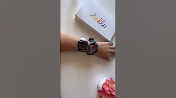 Apple Watch Ultra vs Hello Watch 3 Ultra | Comparando Sensores #shorts