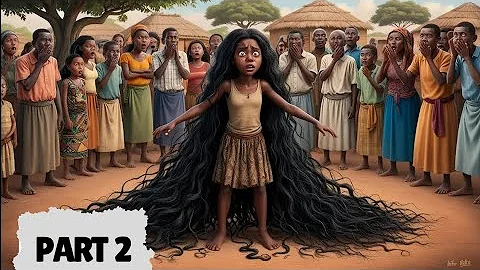 African Folktales | Her HAIR WILL NOT STOP GROWING  | African tales