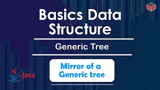 Mirror of a Generic tree |  Generic Tree | In English | Java | Video_12