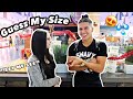 Guess My Size "RIGHT" 👀 And Ill Show You 🤭| Public Interview! She Wants To Grab It 😳