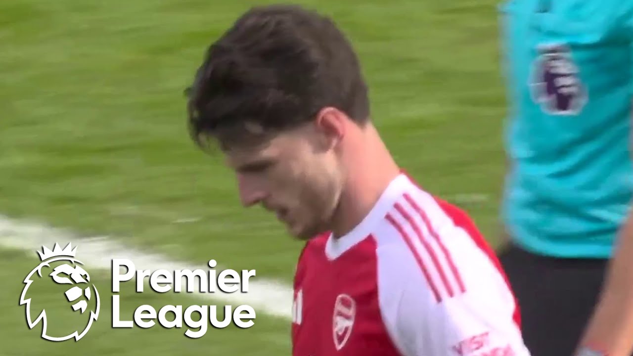 Declan Rice puts Arsenal 1-0 ahead of former team West Ham United ...
