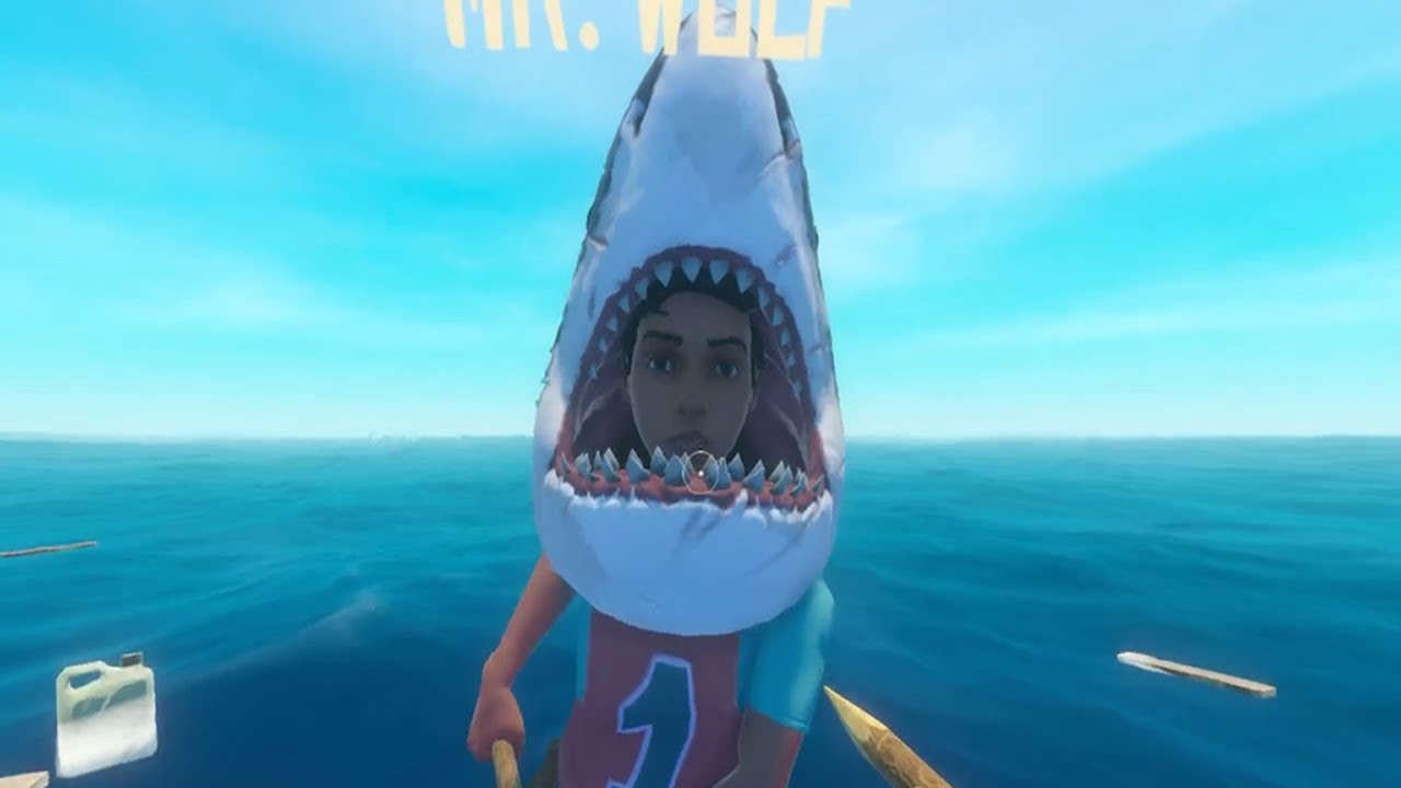 Shark Mask Raft RAFT EPISODE 3: Sharks Final Day. - YouTube