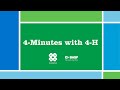 4 Minutes With 4 H Promotional Video 4 Minutes With 4 H Promotional Video