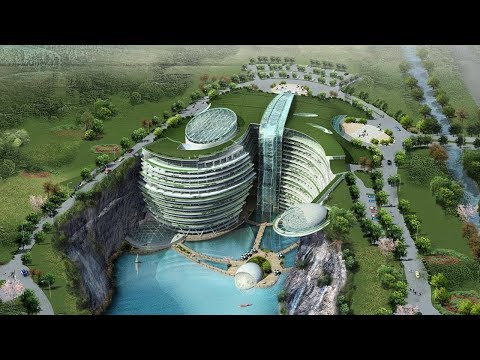 Shanghai's Underwater Quarry Hotel | The B1M