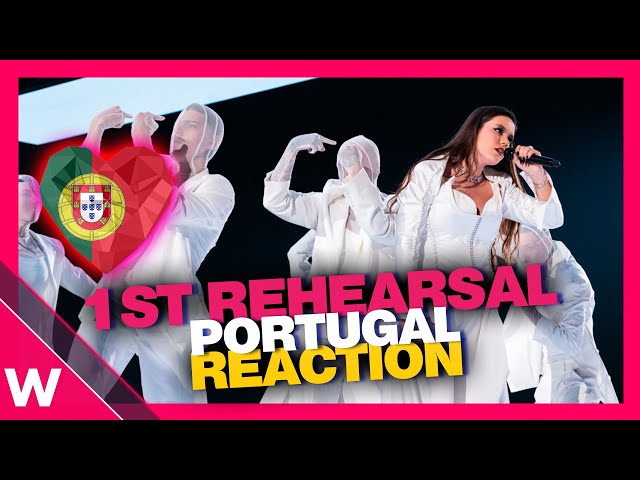 🇵🇹 Portugal First Rehearsal (REACTION) Iolanda "Grito" @ Eurovision 2024