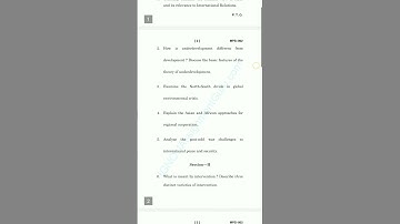 #ignou #mps 002 international relations theory and problem  #december 2023#shorts #ytshorts