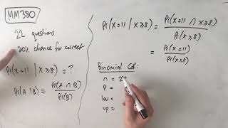 MM380 Maths Methods Fortify Study Guide - "Binomial distribution question"