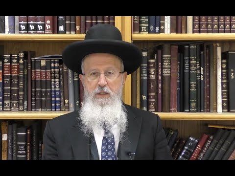 הגאון הרב אברהם יוסף שליט"א מה הסיבה שאנחנו מתענים בתענית אסתר