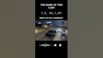 NFS No Limits Car Race 110