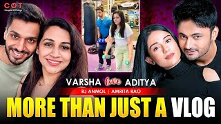 Varsha and Aditya Love Story I DADDY GOES GYM I Amrita Rao I RJ Anmol I varshaaditya