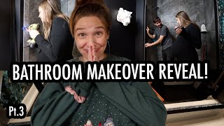 Bathroom Makeover Final Reveal! | Installing Our New Horow K2 Shower Door!