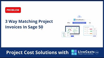 How to 3-Way Match Project Invoices in Sage 50