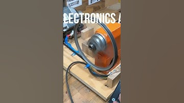 DIY Old Lathe Using Washing Machine Motor