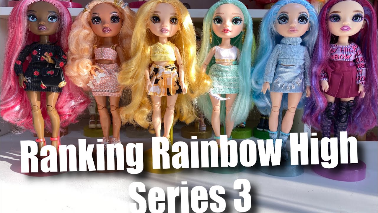 Ranking Rainbow High Series 3 - YouTube