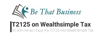 T2125 on Wealthsimple Tax (formerly Simple Tax)