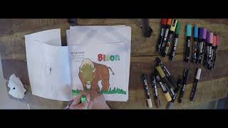 bison coloring page!