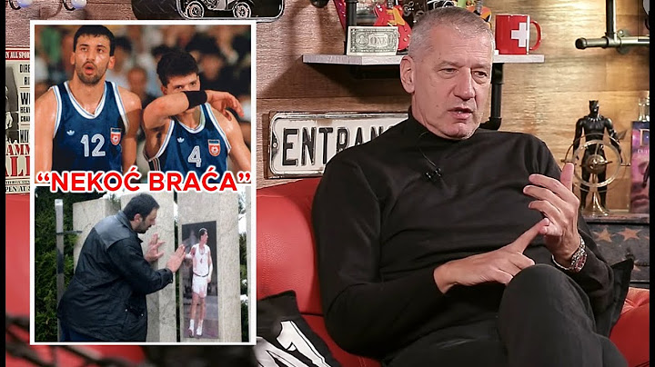 Aco Petrović o filmu 'Nekoć braća' - "Dražen i Divac su nekoć bili veliki prijatelji, sve  osvajali"