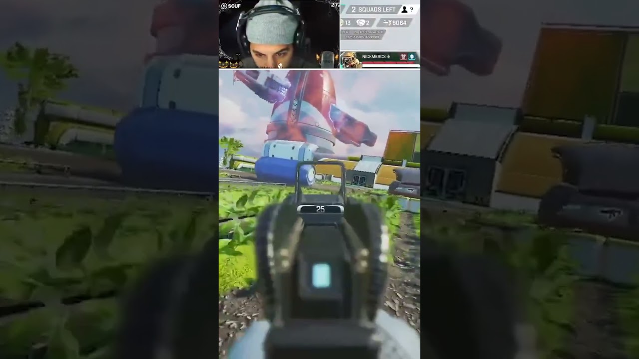NICKMERCS - Apex6KDamageWin #nickmercs #apexlegends #apexlegendsclips #apex #fps #shooter