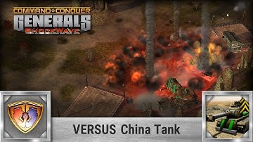 Challenge #1 vs China Tank Hard - GLA Demolition - C&C Generals ZH Shockwave