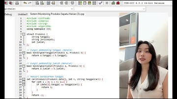 Sistem Monitoring Produksi Sepatu Harian | Struct Array & Searching | UAS Struktur Data