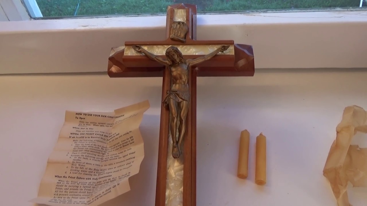 Old Sick Call Crucifix - YouTube