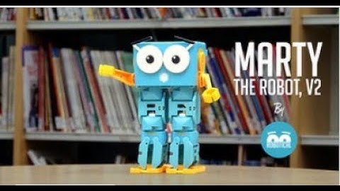 Marty the Robot v2 - The walking, dancing, coding companion