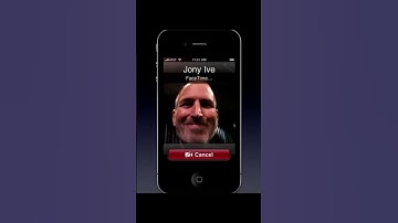 Steve Jobs introduces iPhone 4 & FaceTime first appearance #shorts #apple #stevejobs #tech #iphone