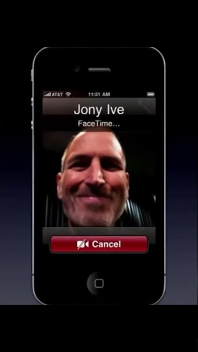 Download lagu Steve Jobs introduces iPhone 4 & FaceTime first appearance #shorts #apple #stevejobs #tech #iphone