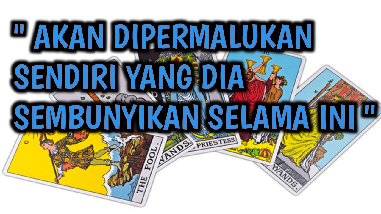 " YANG DIA SEMBUNYIKAN "