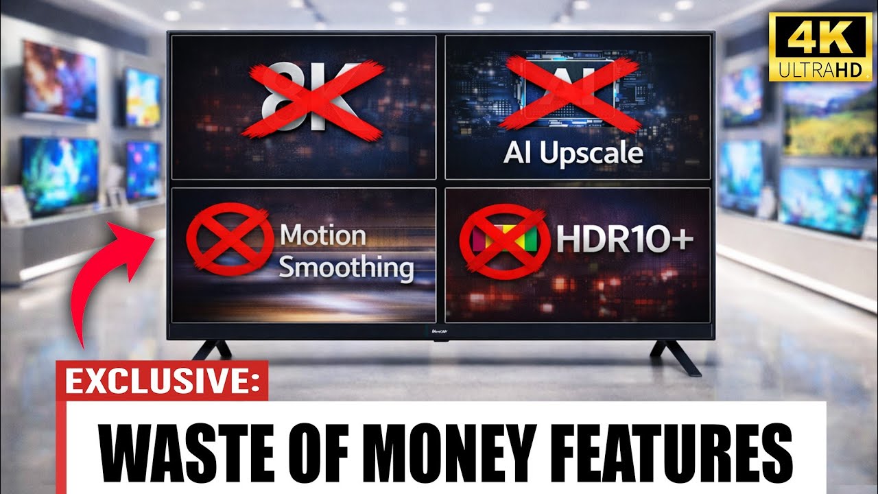 8 TV Features Waste of Money That Sound Premium But Are Useless
