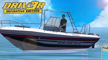 DRIV3R DEFINITIVE EDITION Take A Ride MIAMI - Gameplay PC | Driv3r Fan