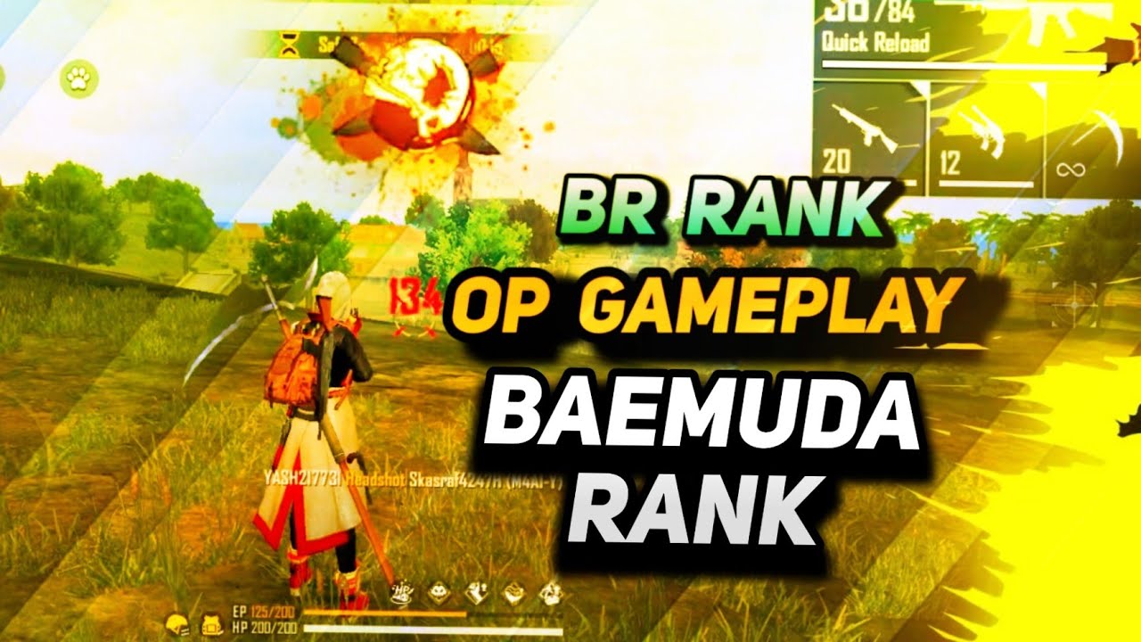 BR RANK OP GAMEPLAY 😎||FREE FIRE GAMEPLAY ⚔️||GARENA FREE FIRE - YouTube