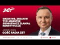 Andrzej Duda grzmi ws. zmian w TVP: Minister Sienkiewicz złamał konstytucję image