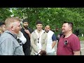 Beautiful conversation interrupted by jealous christian hamza ali dawah speakers corner sam dawah