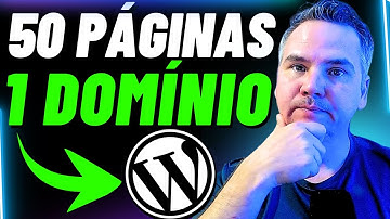 🎁Como FAZER VÁRIAS PÁGINAS em um só Domínio WordPress 2025