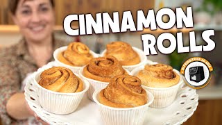 CINNAMON ROLLS in Friggitrice ad Aria Ricetta Facile - Fatto in Casa da Benedetta