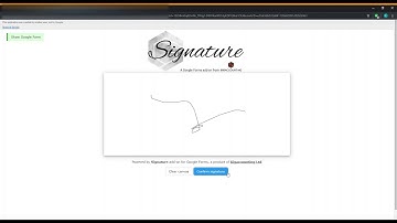 Signature - signing when you aren