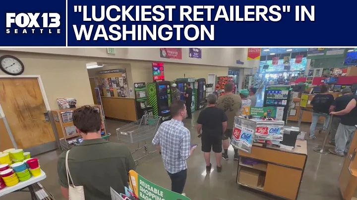 "Luckiest retailers" in WA to buy winning lottery tickets | FOX 13 Seattle
