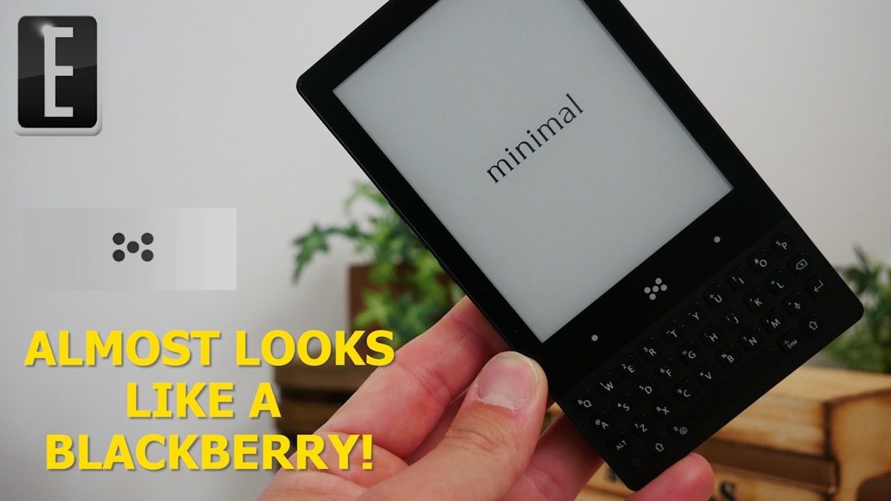 The Minimal Phone with a full QWERTY Keyboard Review - YouTube