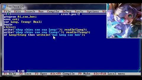 Bài tập câu lệnh if then else trong pascal năm 2024