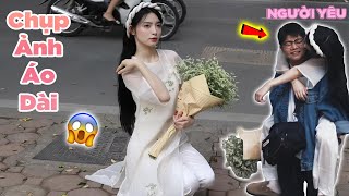 Vlog| Lần Đầu Tiên Mặc Áo Dài & Đi Chụp Ảnh Tết với NY thì sẽ ntn…??