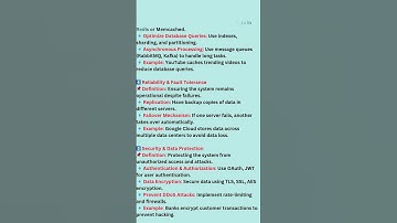 System Design Principles Explained: Scalability, Efficiency & Reliability #SystemDesign