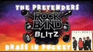 The Pretenders - Brass In Pocket (Cover) - @RockBand Blitz Playthrough (5 Gold Stars)