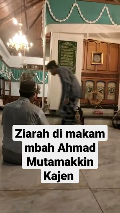 Ziarah di makam mbah Ahmad Mutamakkin Kajen #short#Pati#