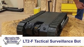 Tactical Surveillance Robot LT2-F by SuperDroid Robots