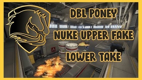 DBL PONEY Fake Top Execute On Nuke (CS:GO Strategy Breakdown)