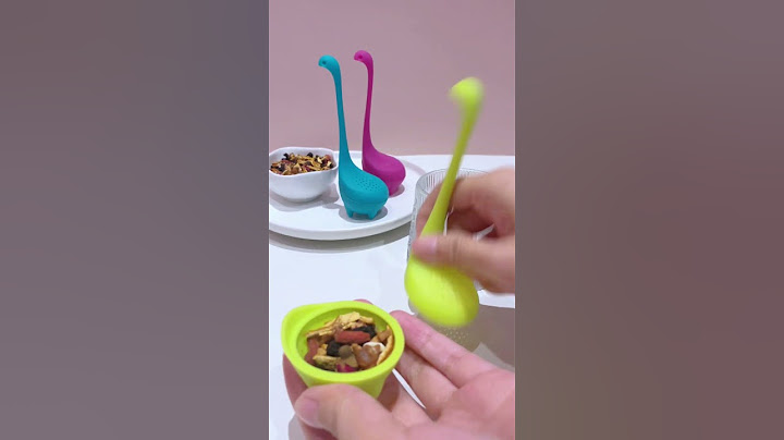 Self  Standing Silicone Tea Strainer