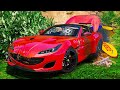 НАШЕЛ ЗАБРОШЕННЫЙ ФЕРРАРИ В ЛЕСУ! СДЕЛАЛ ДОРОГОЙ ТЮНИНГ FERRARI PORTOFINO НА RADMIR GTA 5 RP!